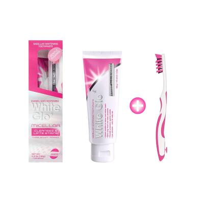 white glo micellar toothpaste