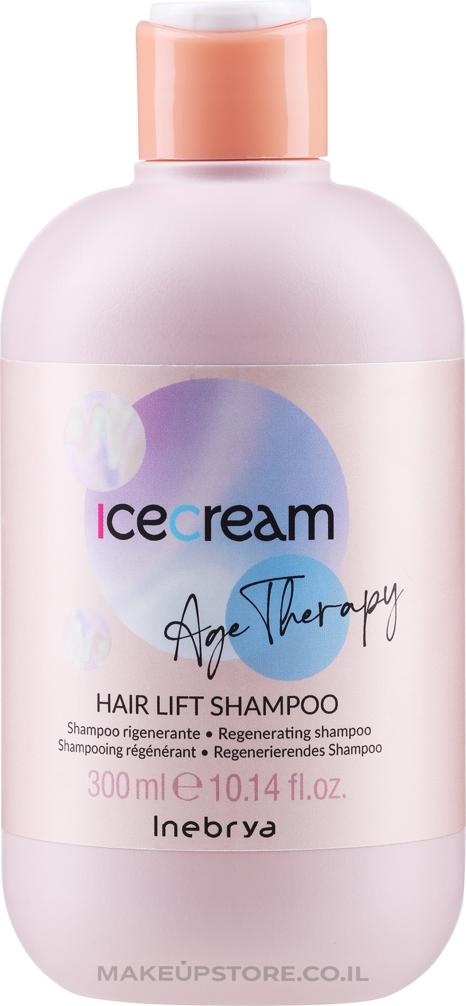 Inebrya Ice Cream Age Therapy Hair Lift Shampoo 300ml - Amarina Beauty