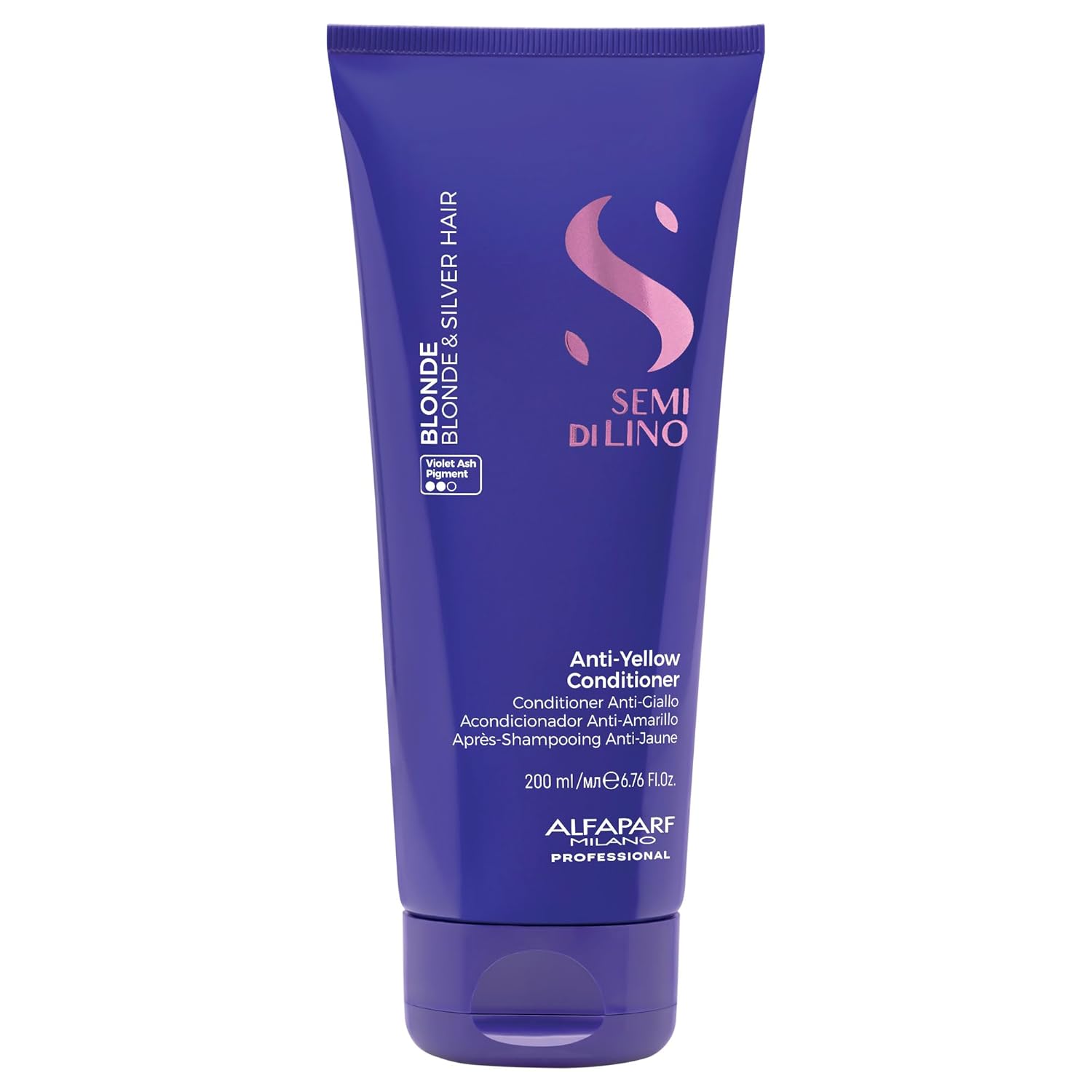 Alfaparf Milano Semi Di Lino Blonde Intense Anti-Yellow Conditioner 200 ml