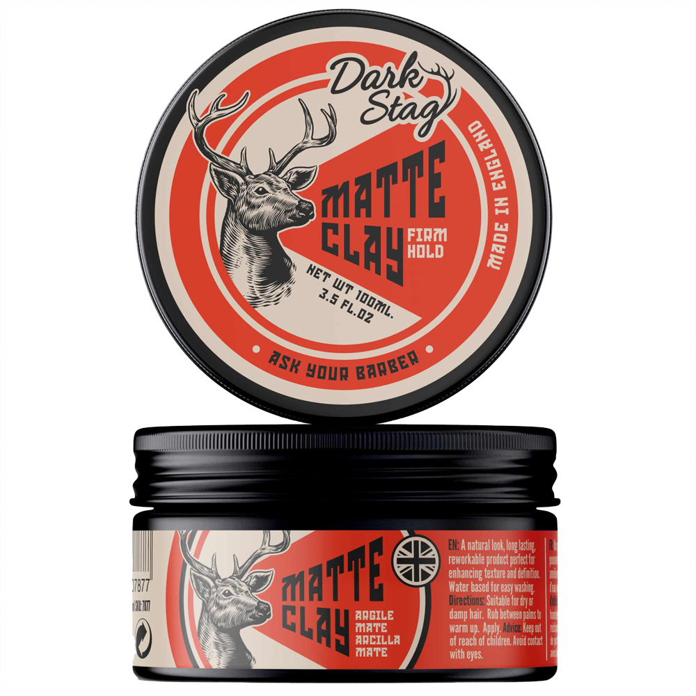 Dark Stag Matte Clay Firm Hold 100ml