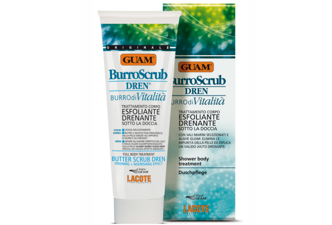 Guam BurroScrub Dren Shower Body Treatment 200ml