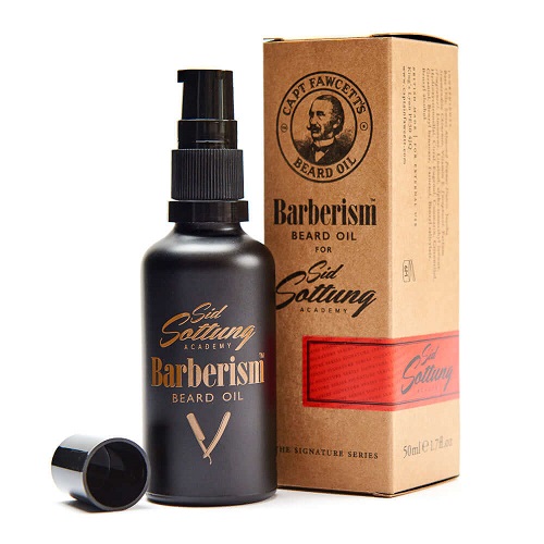 Captain Fawcett Beard Oil Sid Sottung Barberism 50ml