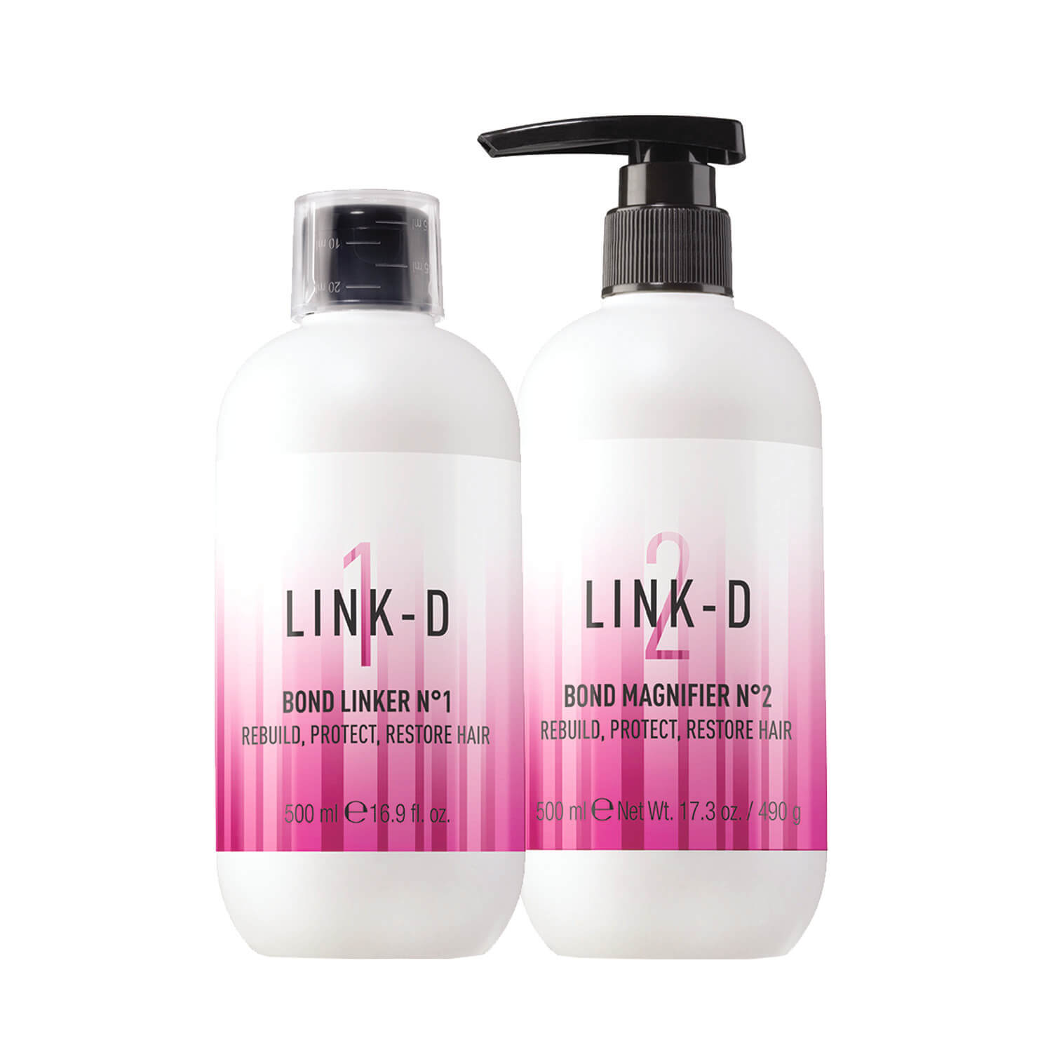 Elgon Link-D Pro Salon Kit 1xNr.1 500ml & 1x Nr.2 500ml