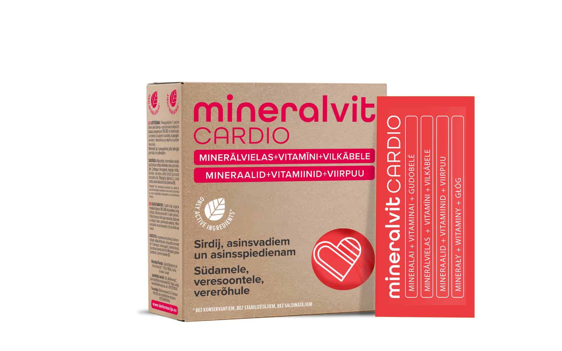 BIOfarmacija Mineralvit Cardio N20