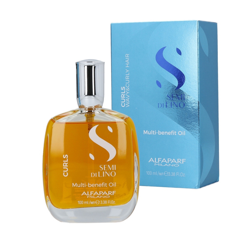 Alfaparf Milano Semi Di Lino Curls Multi Benefit Oil 100ml