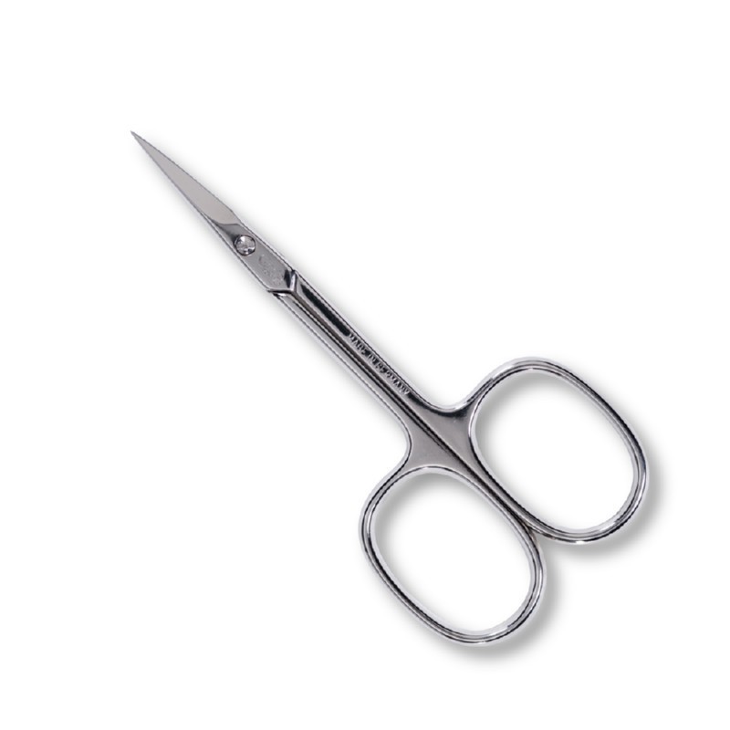 Credo Cuticle Scissors, Nickel-Plated, Curved