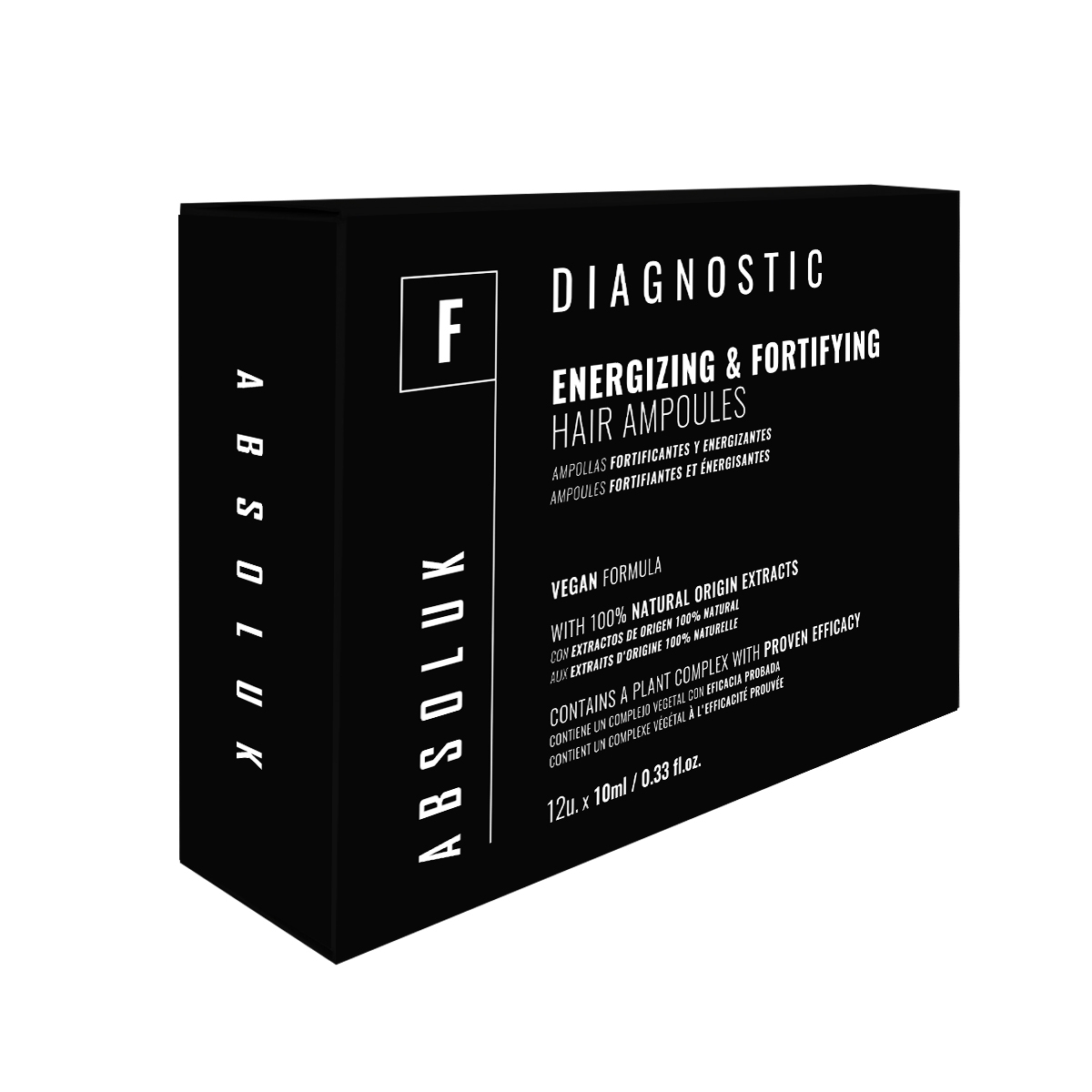 Absoluk Energizing & Fortifying Hair Ampoules 12x10ml