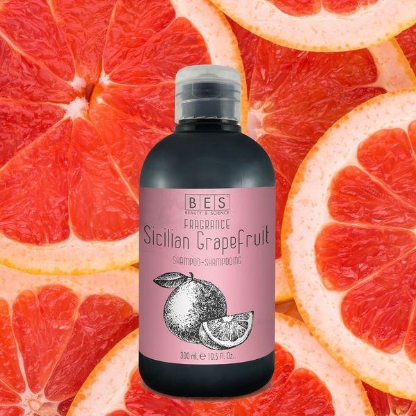 BES Fragrance Sicilian Grapefruit Shampoo 300ml