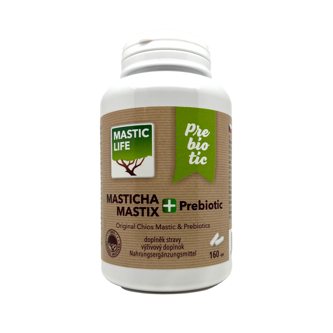 Planet Ayverda Masticlife – Chios Masticha With Inulin – 160 Capsules