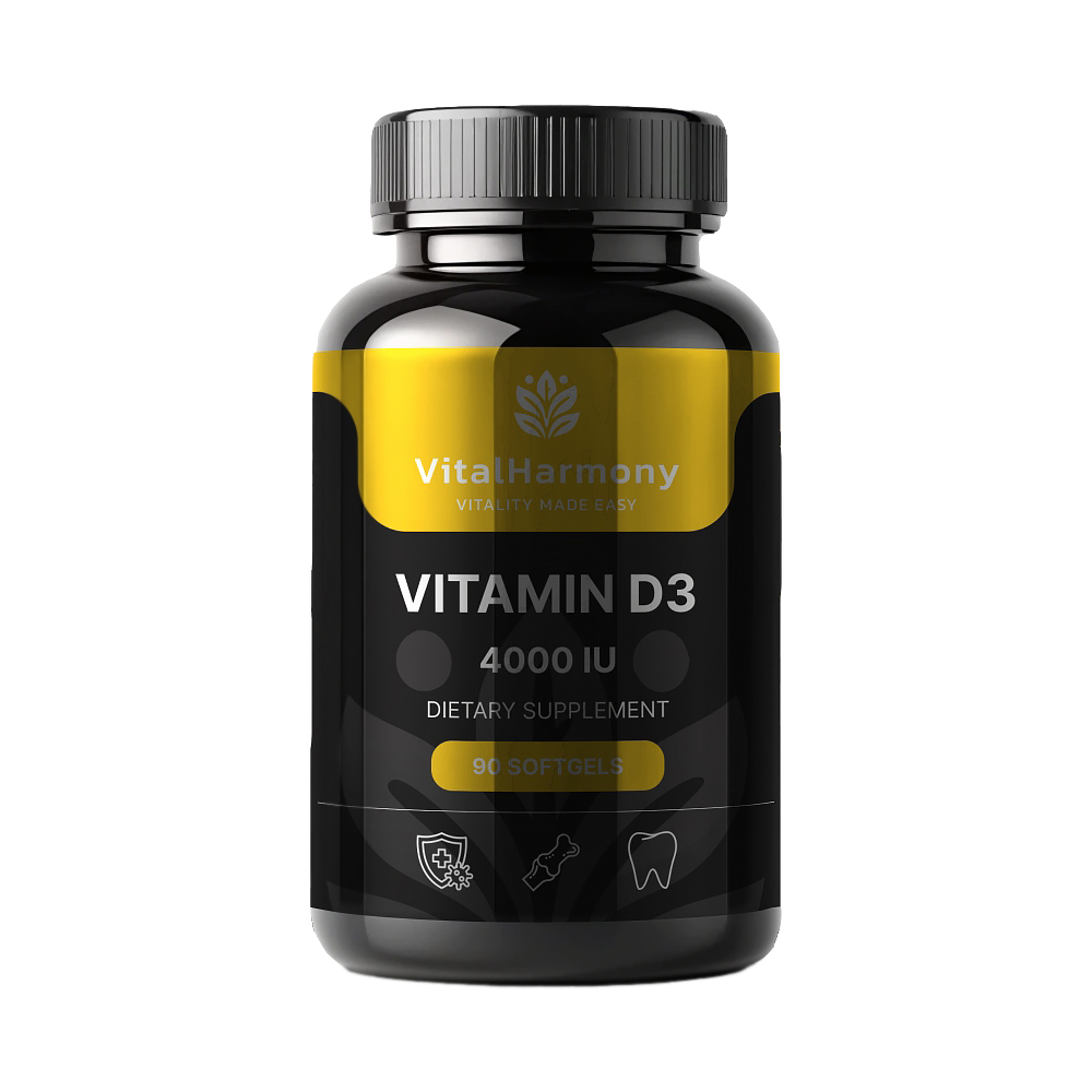 VitalHarmony D3 4000Ui 90 Softgels