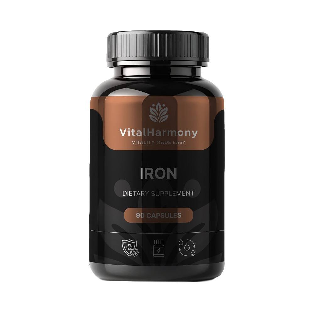 VitalHarmony Iron 49mg 90 Capsules