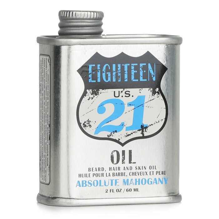 18.21 Man Made Beard Hair and Skin Oil Absolute Mahogany 60 ml