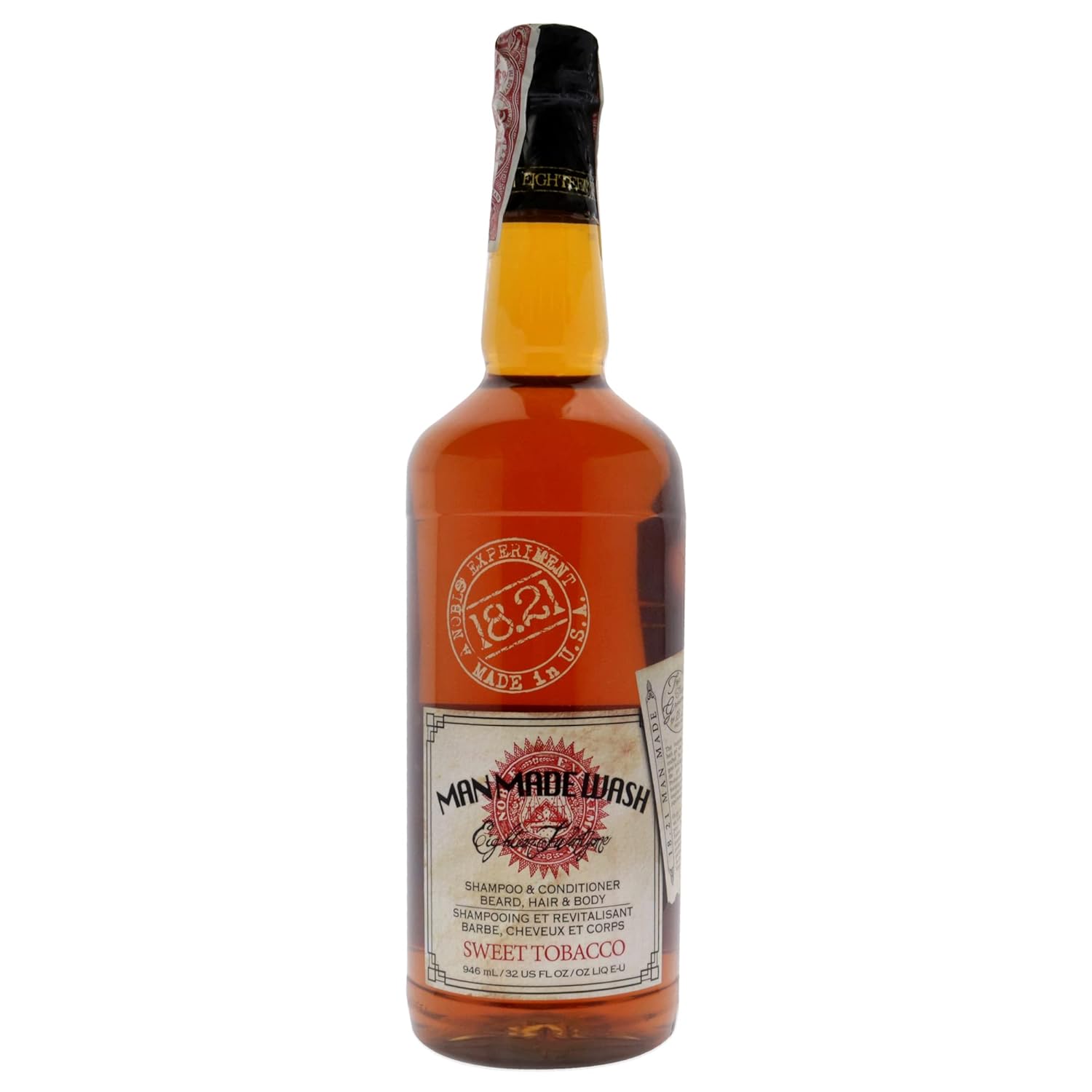 Man Made 18.21  Wash 3 in 1 Sweet Tobacco 946 ml