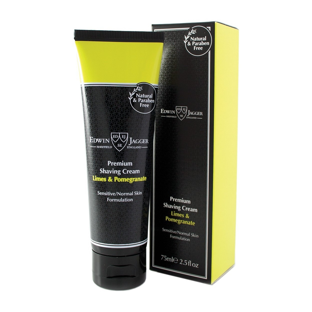 Edwin Jagger Shaving Cream Lime -Pomegranate 75ml