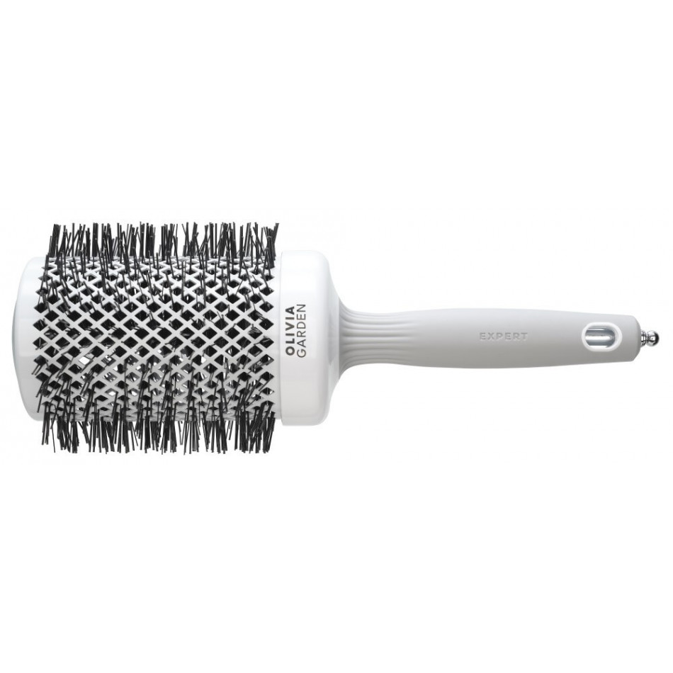 Olivia Garden Expert Blowout Shine White hairbrush (65mm)