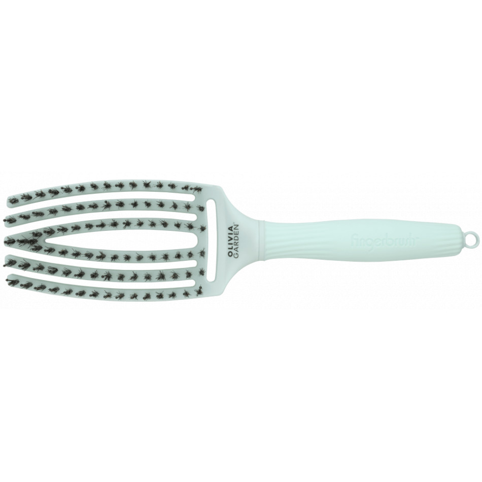 Olivia Garden Fingerbrush Combo 90s Fizzy Mint hairbrush