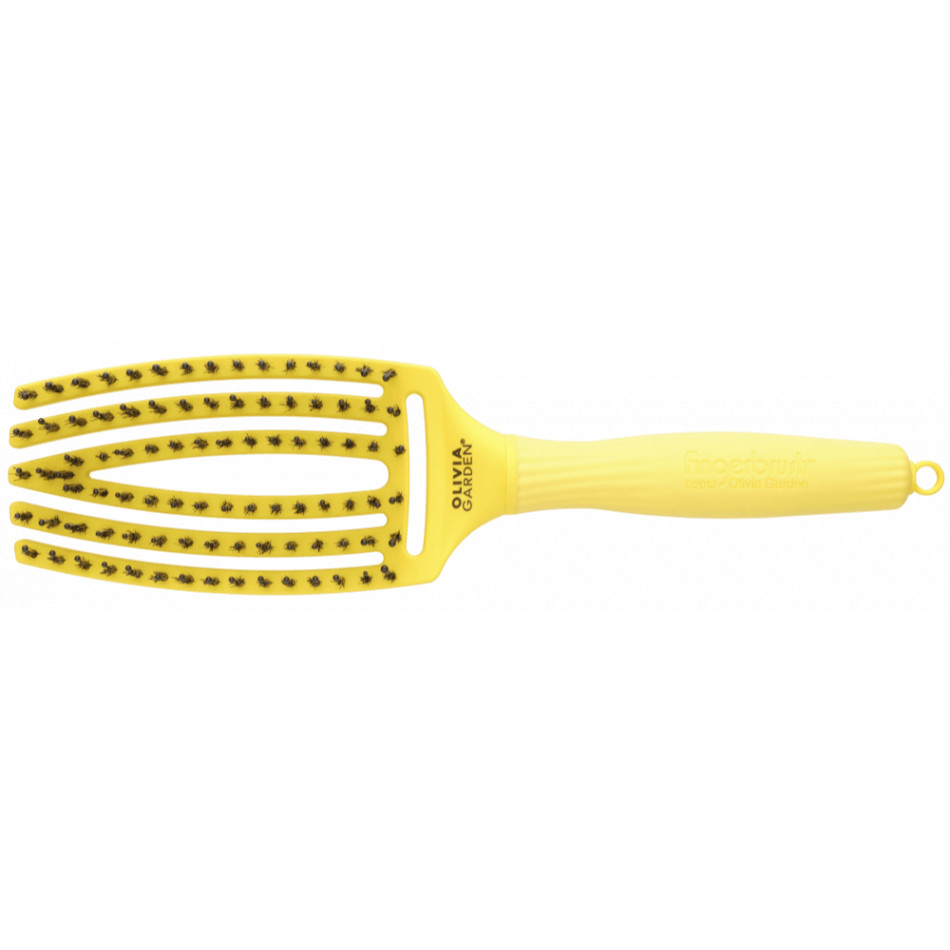 Olivia Garden Fingerbrush Combo 90s Sweet Lemonade hairbrush