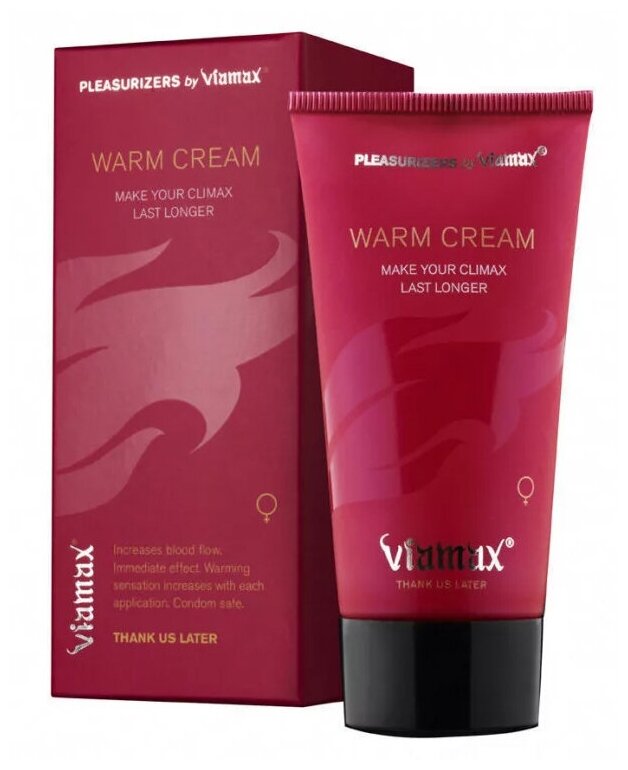 Viamax Warm Cream 50ml