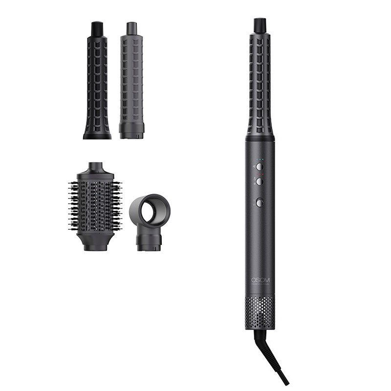 OSOM Hair Dryer-Styler Professional HERO 1 Multi-Styler, 1300 W, 4 Attachments