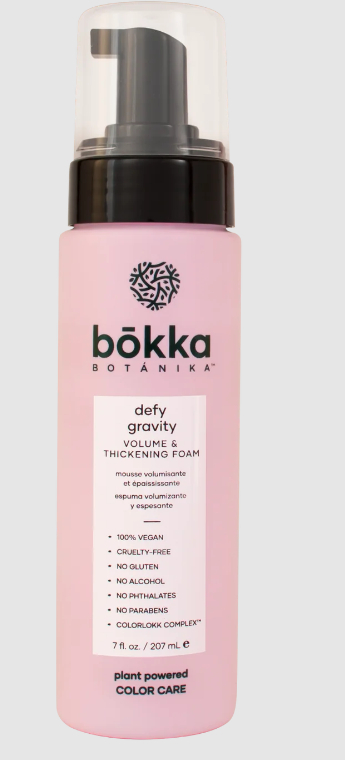 Bokka Defy Gravity Volume & Thickening Foam 207 ml