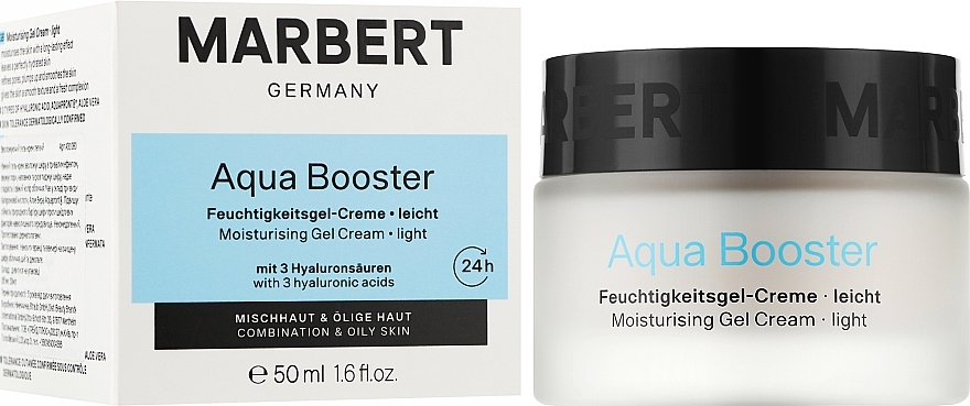 Marbert Aqua Booster Moisturising Gel Cream Light 50 ml