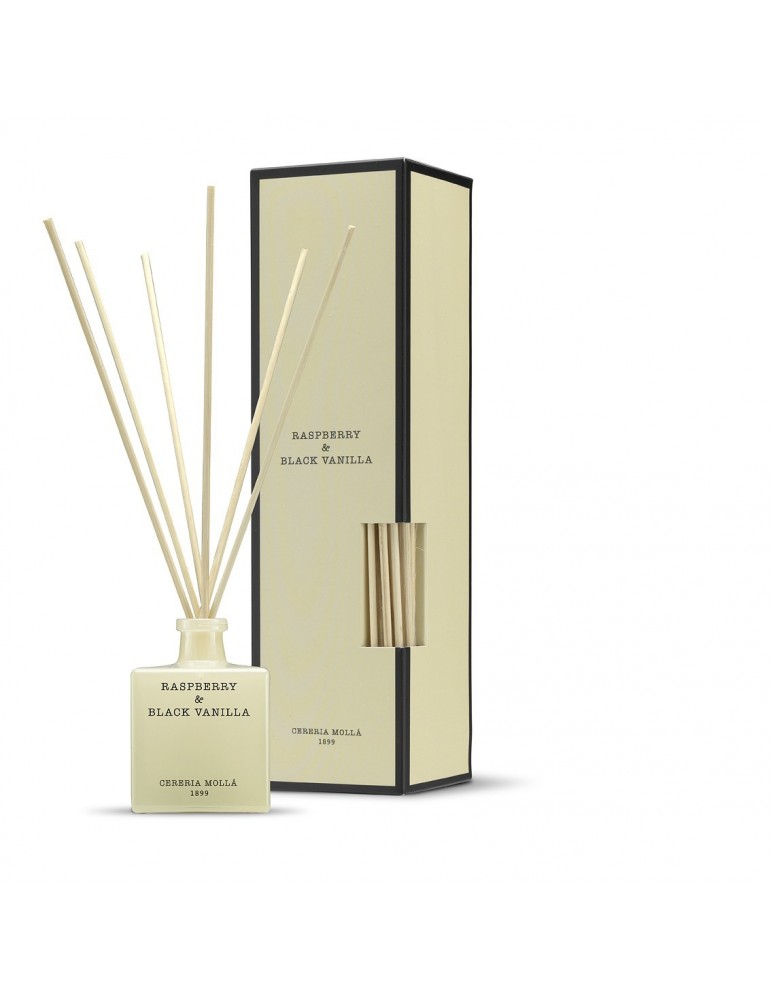 Cereria Molla 1899 Home Diffuser Raspberry & Black Vanilla 100ml