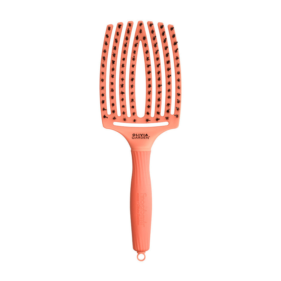 Olivia Garden Fingerbrush Combo Large Coral hairbrush