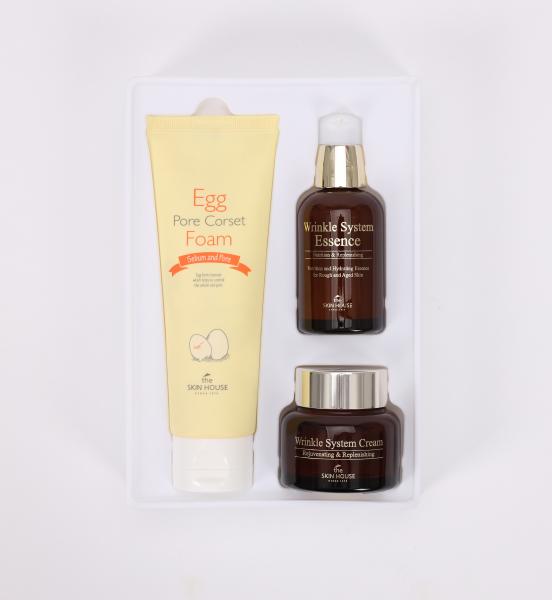 The Skin House Wrinkle System Gift Set 50+50+120ml
