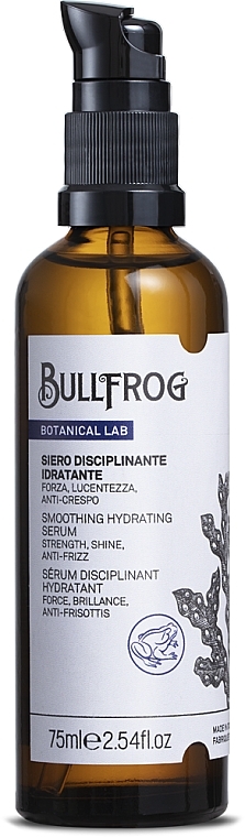 Bullfrog Botanical Lab Smoothing Hydrating Serum 75ml