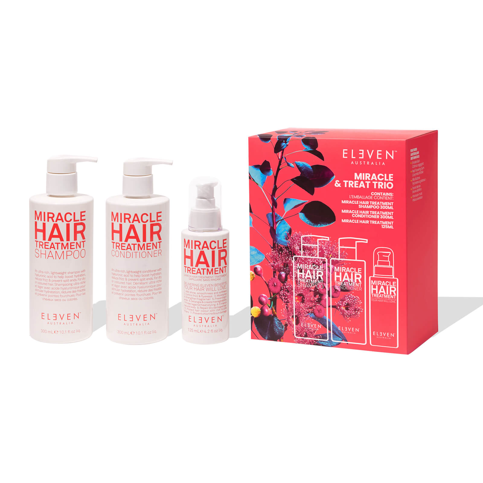 Eleven Australia Hair Care Set Miracle & Treat Trio
