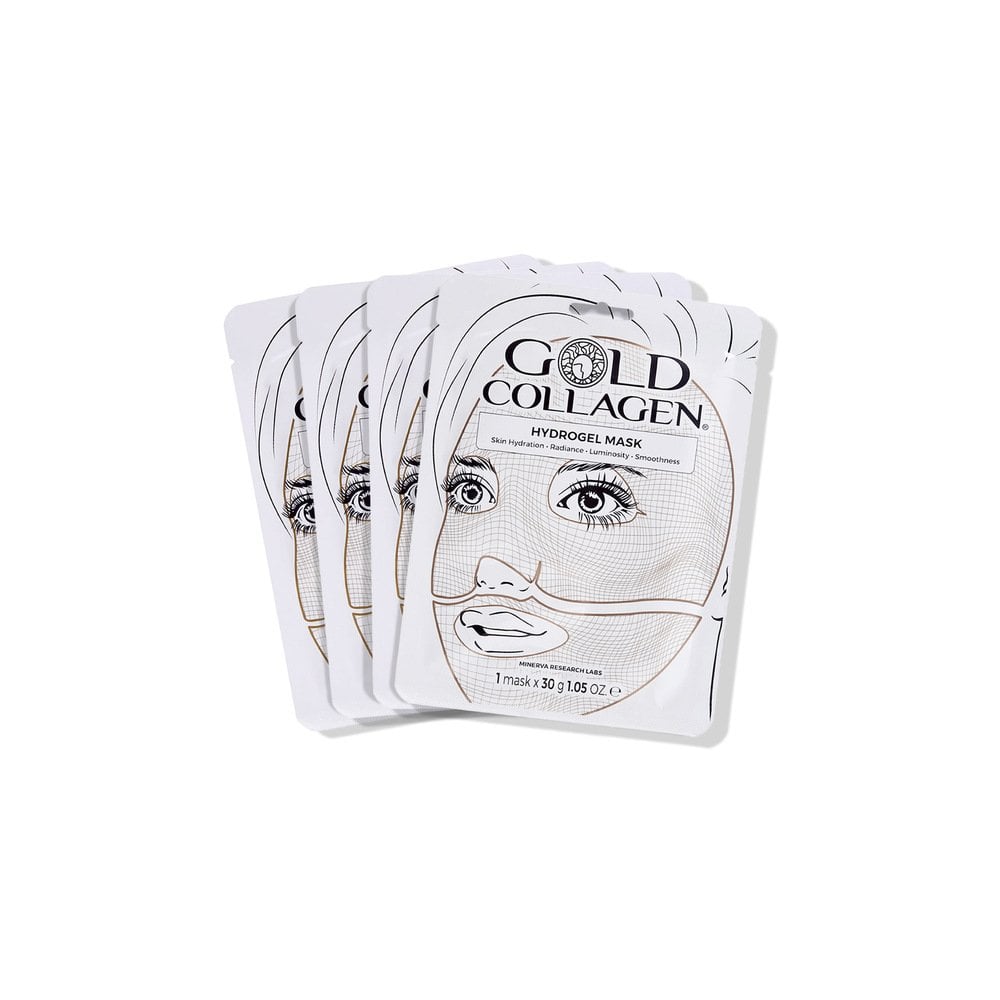 Gold Collagen Hydrogel Mask (4x)