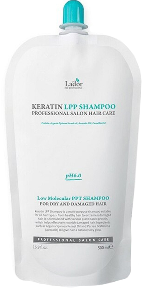 Lador Eco Professional Keratin LPP Shampoo pH6.0 Refill 500ml