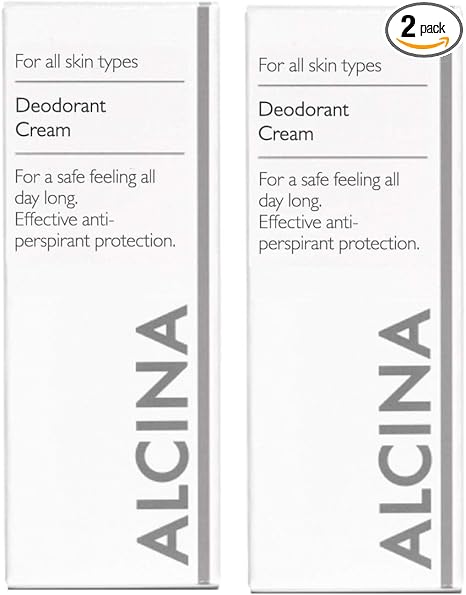 Alcina Deodorant Cream 50ml x2pcs