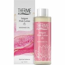 Therme Saigon Pink Lotus Massage Oil 125ml