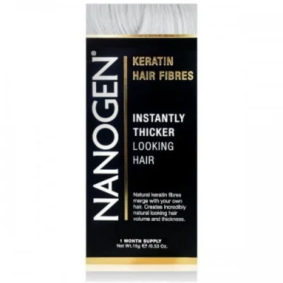 Nanogen Keratin Hair Fibers White hair powder 30g