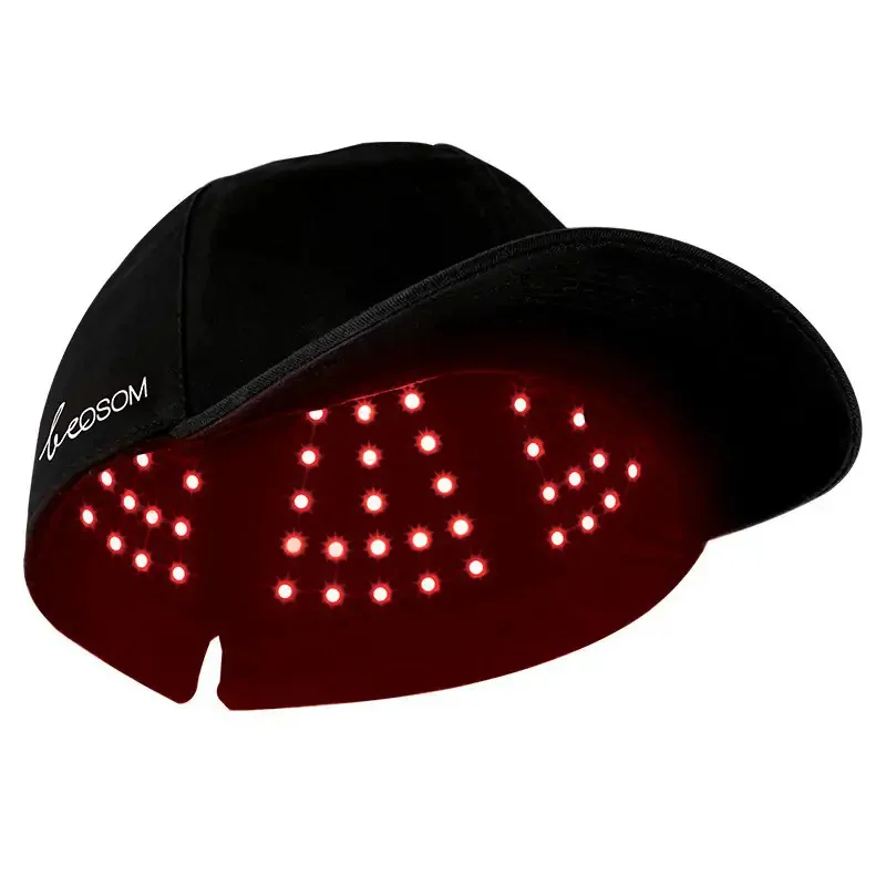 Be OSOM Red Light Therapy Cap Black