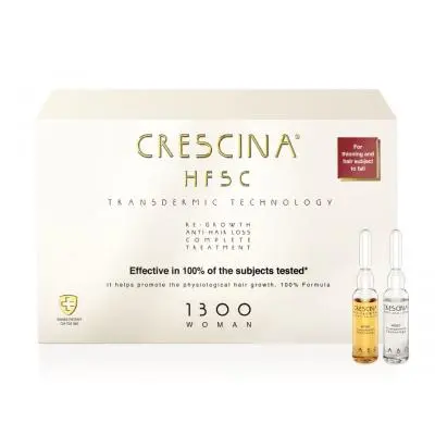 Crescina HFSC Transdermic Technology 1300 Woman N10+10