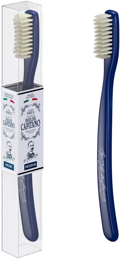 Pasta del Capitano Premium Collection 1905 Toothbrush Medium Blue