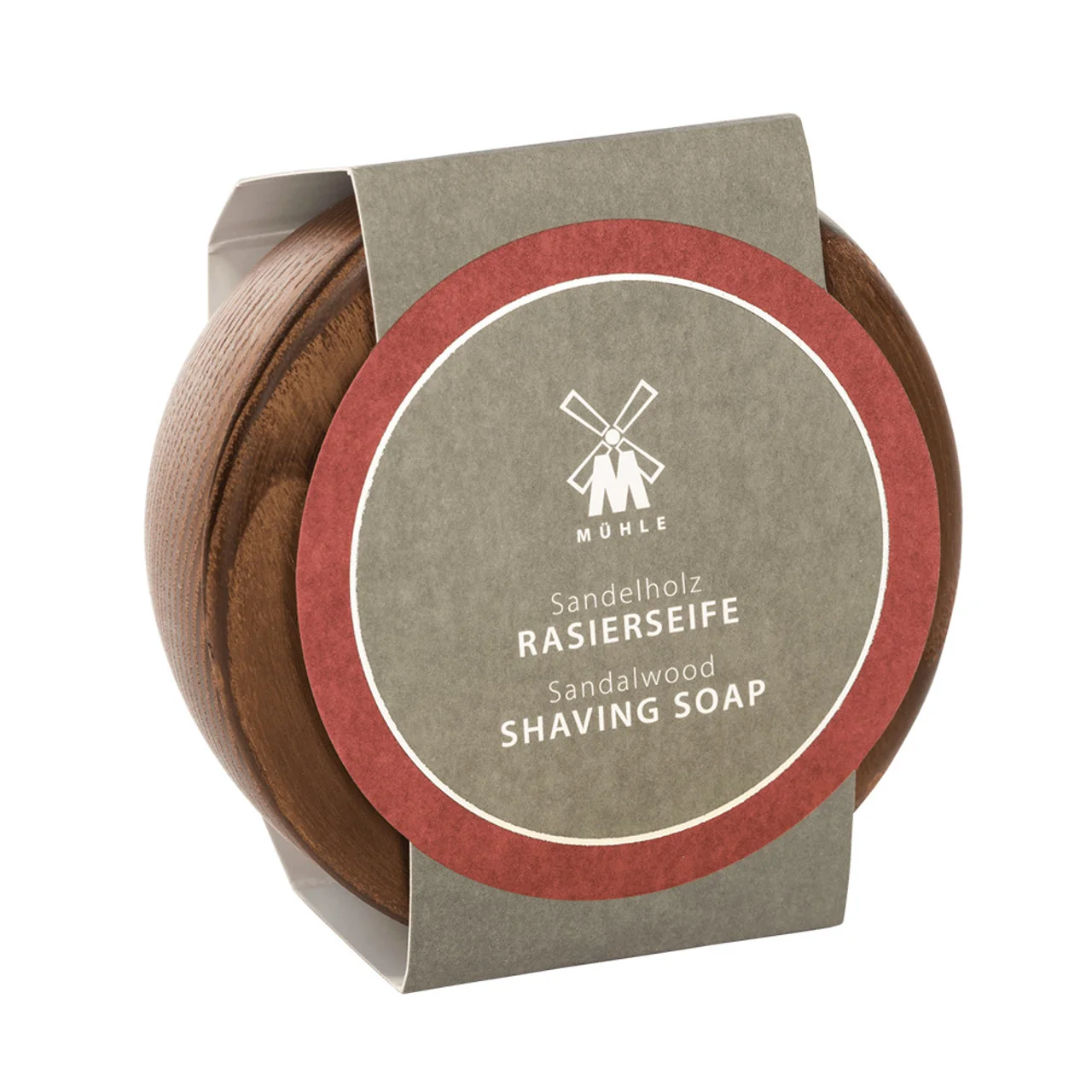 Muhle Sandalwood Shaving Soap in Wooden Bowl 65 g