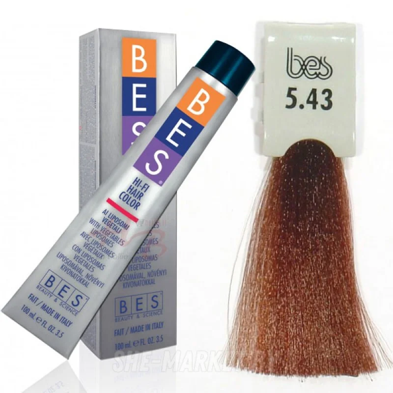 BES HI-FI Hair Color 5.43 100ml