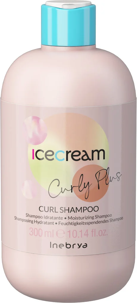 Inebrya Ice Cream Curly Plus Curl Shampoo Estratto Di Moringa 300ml