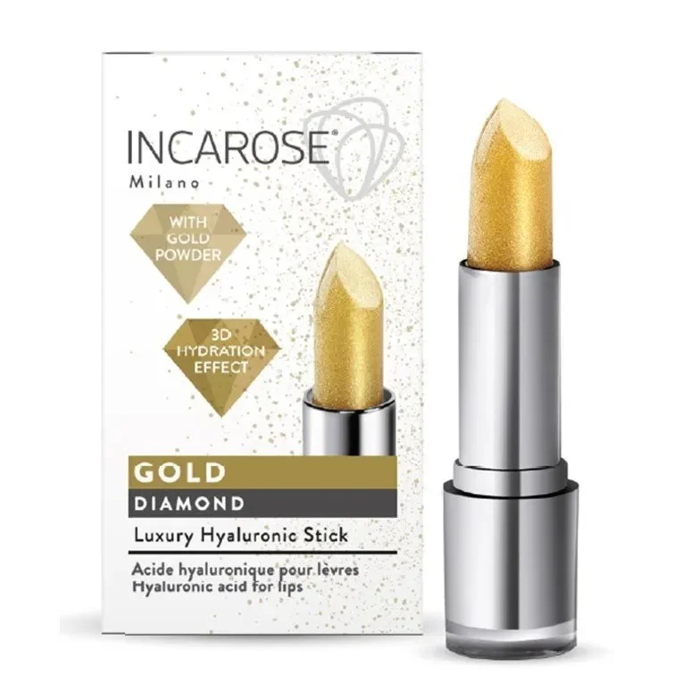 IncaRose Extra Pure Hyaluronic Diamond Gold High Tech Lip Beauty 4ml