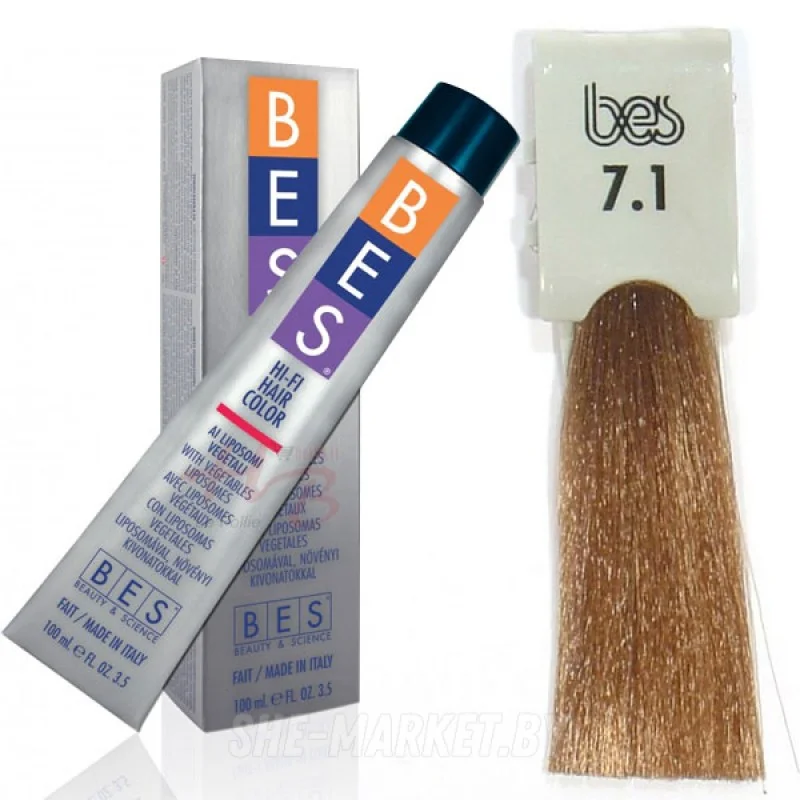 BES HI-FI Hair Color 7.1 100ml