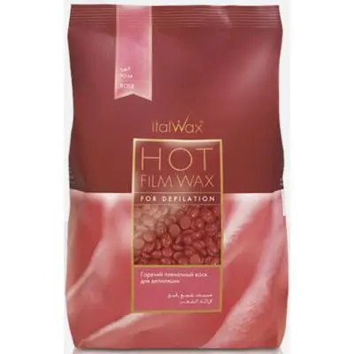 ItalWax Hot Film Wax For Depilation Rose 1000gr