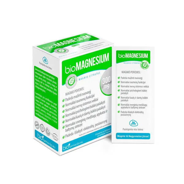 BIOfarmacija Bio Magnesium Powder 300mg*28pcs