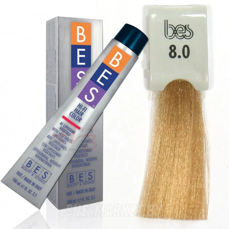 BES HI-FI Hair Color 8.0 100ml