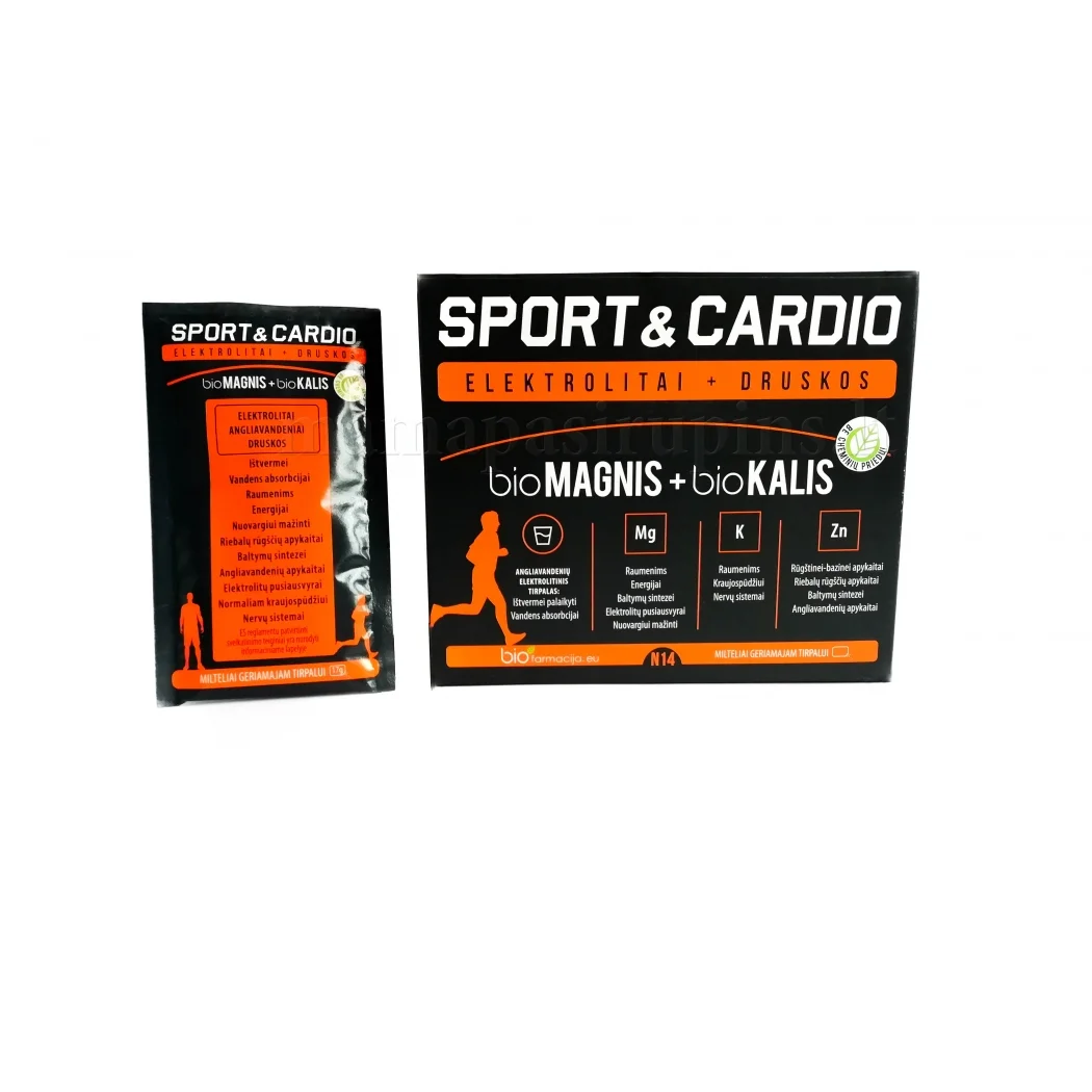 BIOfarmacija Sport&Cardio Powder 17.5g*14pcs