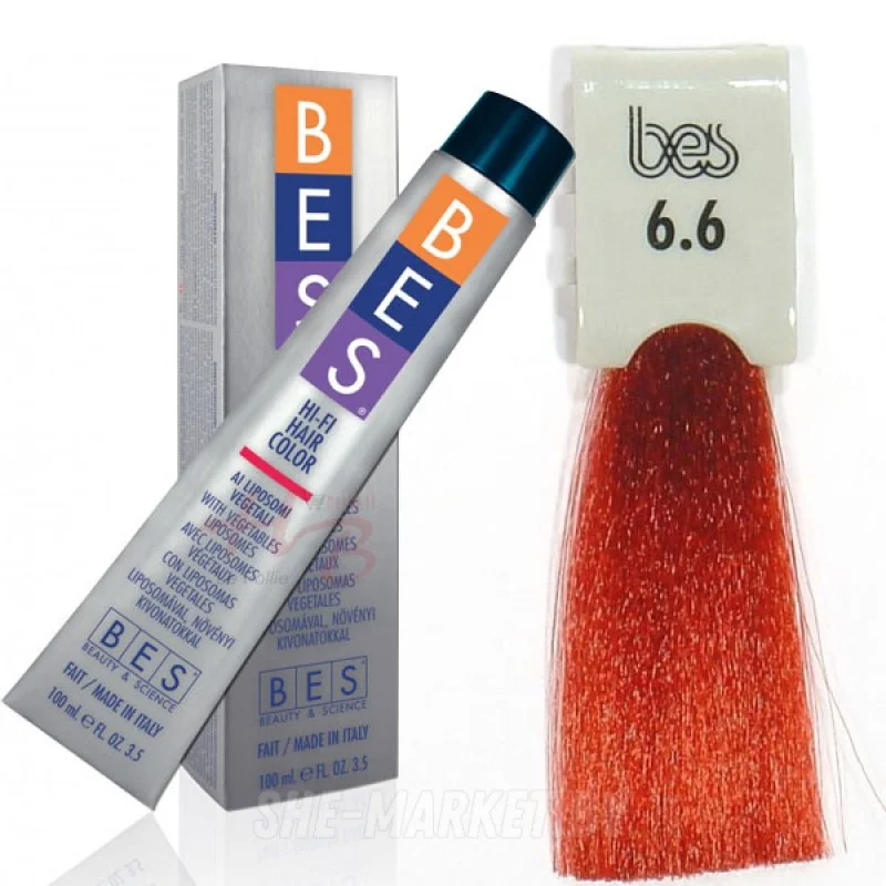 BES HI-FI Hair Color 6.6 100ml