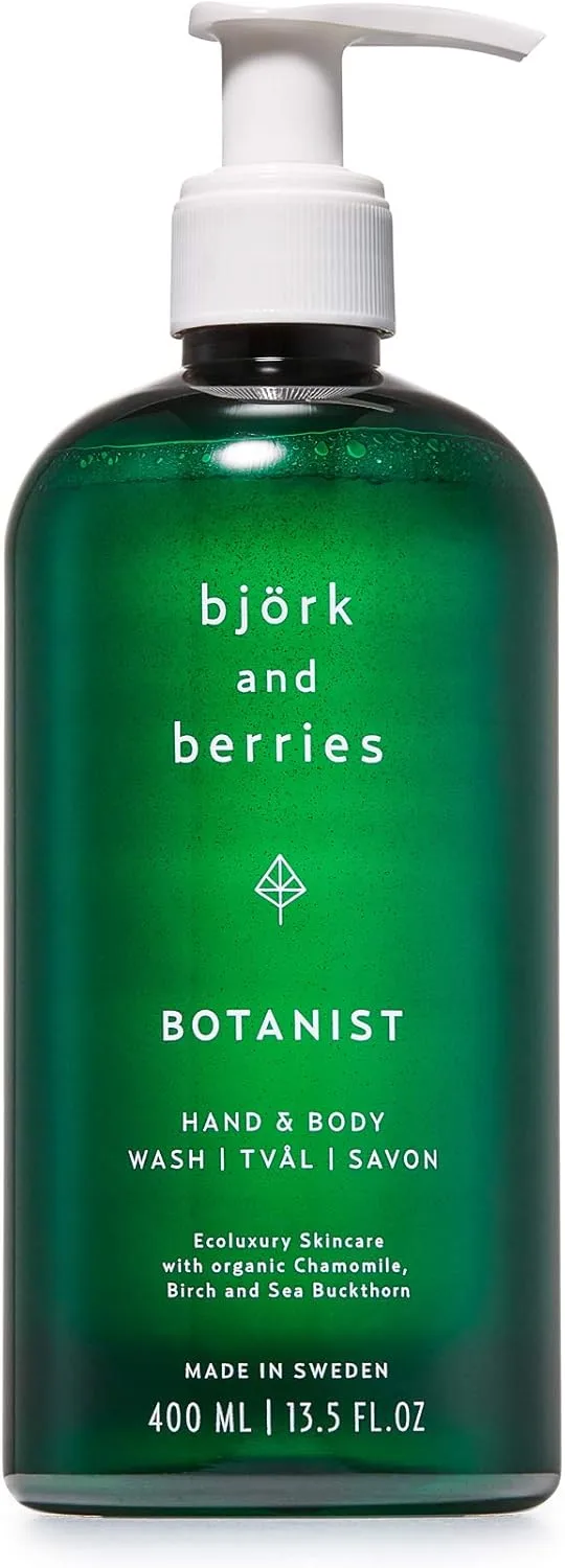 Bjork And Berries Botanist Hand & Body Wash 400ml