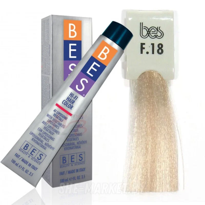 BES HI-FI Hair Color F.18 100ml